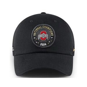 Ohio State Buckeyes Nike 2024 National Champions Adjustable Hat Authentic M/L
